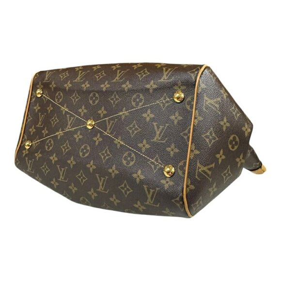 LOUIS VUITTON Authentic Brown Monogram Canvas Shoulder Bag - Picture 5 of 11